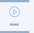 Scalr Runs menu with Queue Run option
